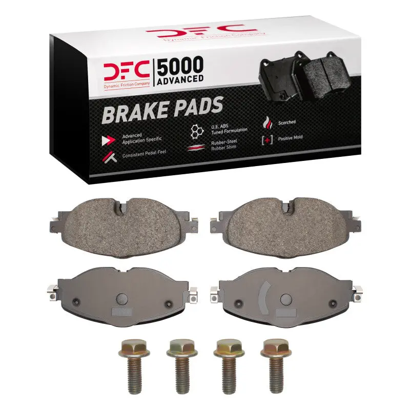 Dfc 15-25 Audi Tt Quattro Front 5000 Ceramic Brake Pads And Hardware Kit 1