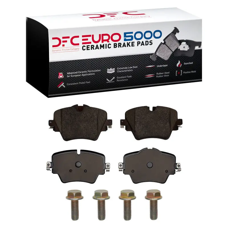 Dfc 15-25 Bmw X1(Usa/Canada) Front Euro 5000 Ceramic Brake Pads And Hardware Kit 1