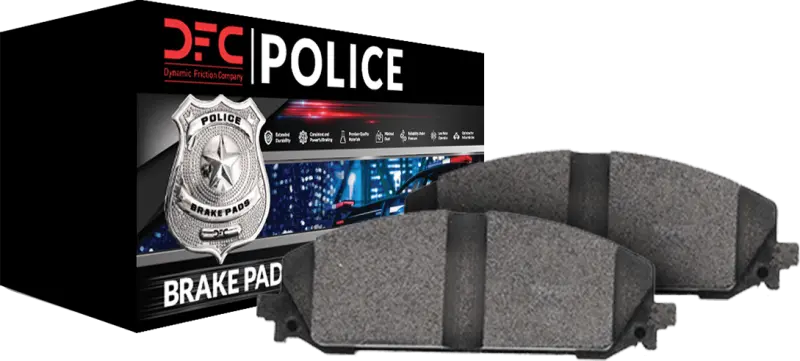 Dfc 21-25 Ford F-150 4Wd Front Police Brake Pads Hardware Kit 1