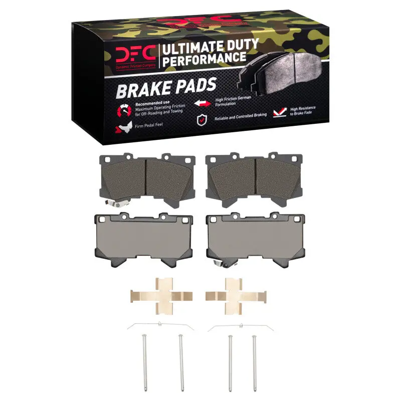 Dfc 22-25 Lexus Gx550 Front Duty Performance Brake Pads And Hardware Kit 1