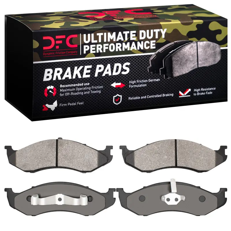 Dfc 90-06 Jeep Grand Cherokee Front Ultimate Duty Performance Brake Pads 1