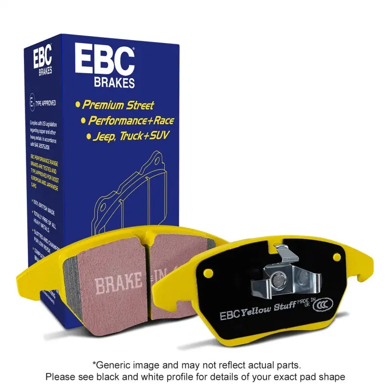 Ebc 05-06 Mercedes-Benz G55 Amg 5.4 Supercharged Yellowstuff Rear Brake Pads 1