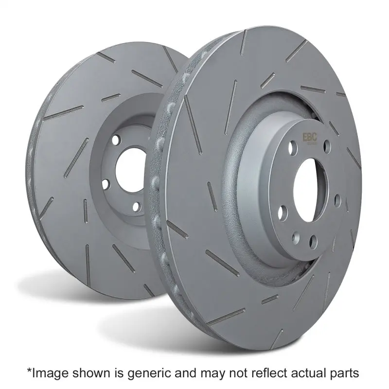 Ebc 2021+ Usr Slotted Front Rotors For Porsche Macan 2.0T (With 350Mm Front Rotors) 1