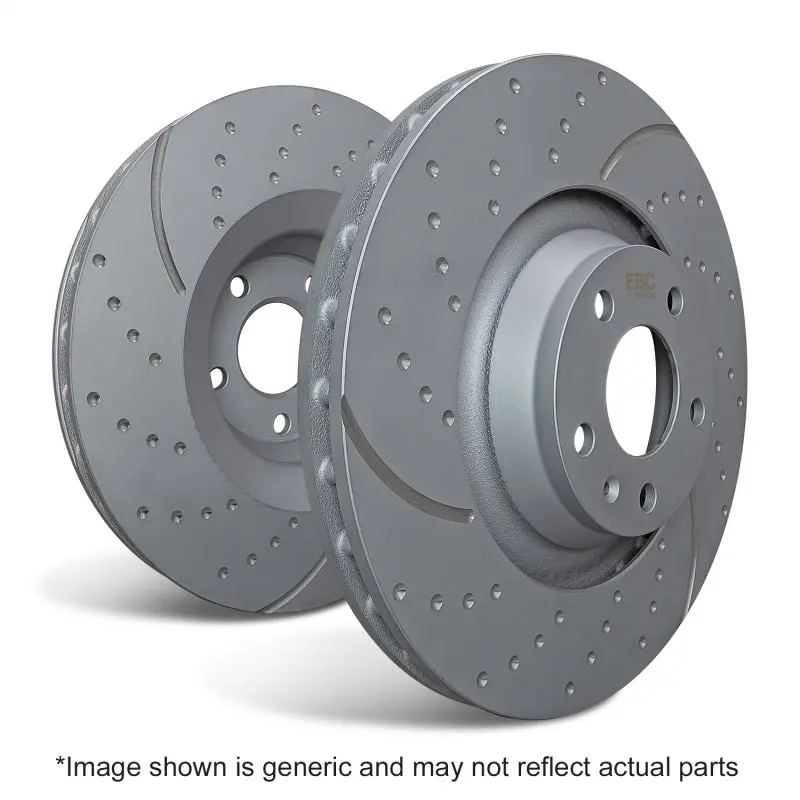 Ebc 2023+ Ford Ranger 2Wd/4Wd 2.7Tt Gd Sport Front Rotors 2