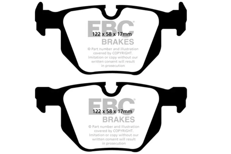 Ebc Bluestuff Rear Brake Pads For 06-12 Bmw 335I 3.0T (E90/E92/E93) 1