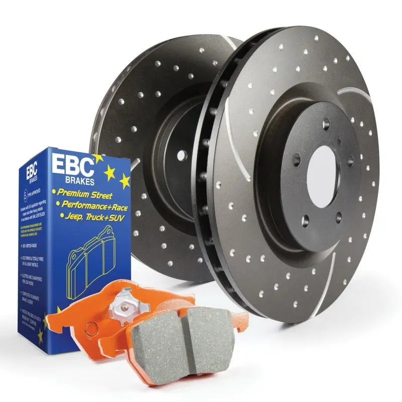 Ebc Brake Kits Orangestuff Pads And Gd Rotors - Fits Various Years Makes Models 1