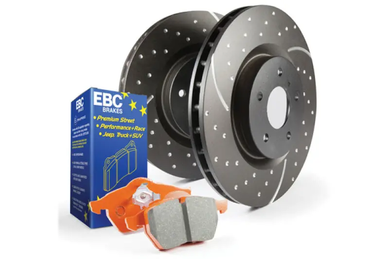 Ebc Brake Pad And Rotor Kit S8 For Street And Track (Year/Make/Model) 1