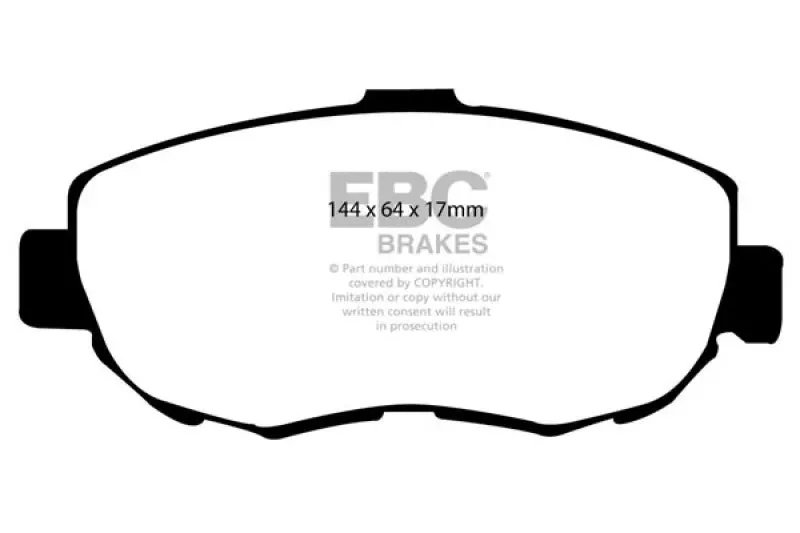 Ebc Greenstuff Front Brake Pads For 93-97 Lexus Gs300 3.0 2