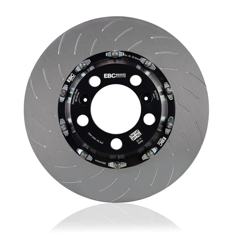 Ebc Racing 2015+ Lexus Rc-F 2 Piece Floating Conversion Sg Racing Front Rotors 1