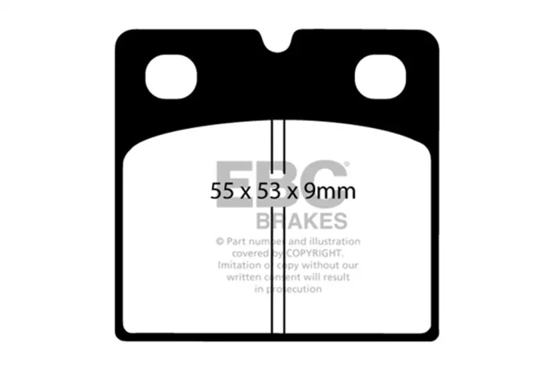 Ebc Rear Brake Pads Ultimax2 For Aston Martin Db9 04-12 1