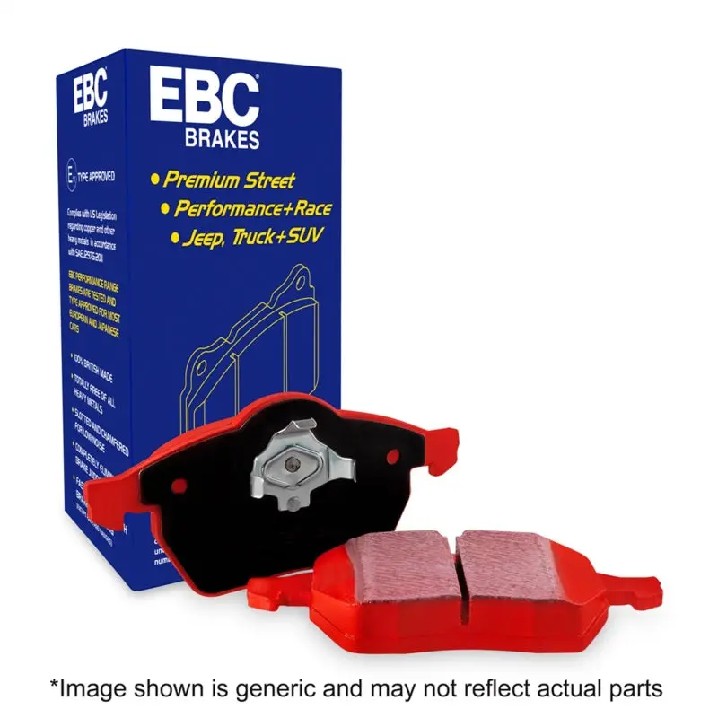 Ebc Redstuff Front Brake Pads For Ebc 2022+ Toyota Gr Supra 3.0T / 2022+ Bmw M240 Coupe 1
