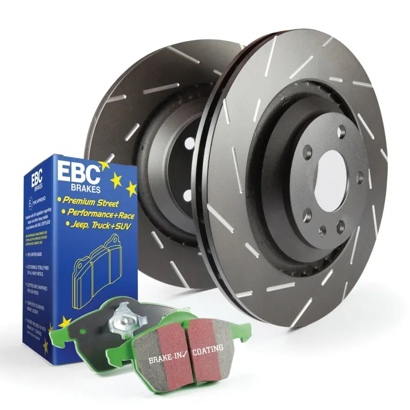 Ebc S2 Kits Greenstuff Pads And Usr Rotors For Sports Compact/Sedan 2