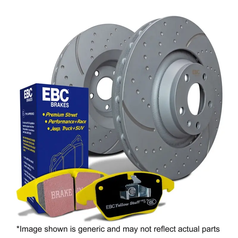 Ebc S5 Brake Pad And Rotor Kit Brake Pad Rotor Kit S5 1
