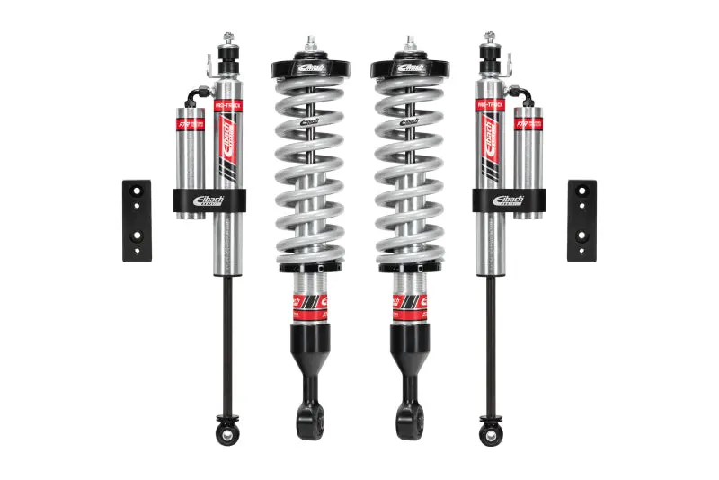 Eibach Pro-Truck Coilover Stage 2R For 05-15 Toyota Tacoma Front Coilovers And Rear Reservoir Shocks 1