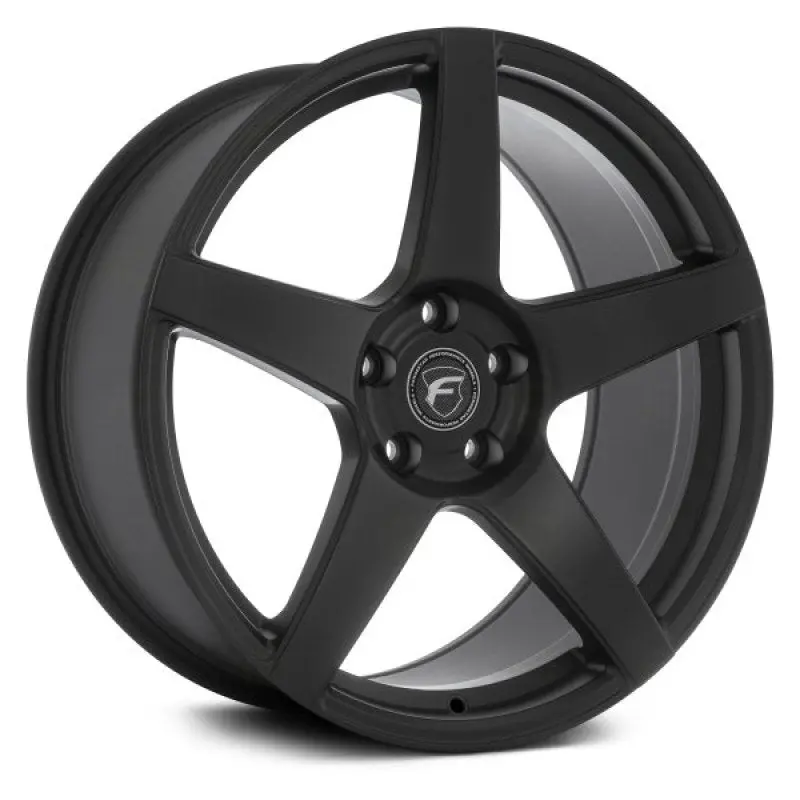 Forgestar Cf5 18X9 5X114.3 Bolt Pattern Et35 6.5 In. Backspace Satin Black Wheel 1