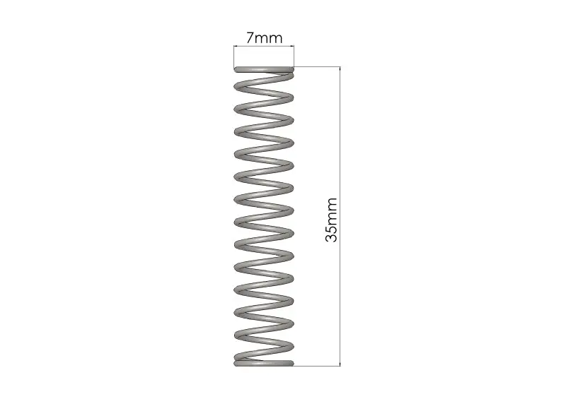 Gfb Plunger Spring For Dv Valve Replacement Fits Dv+ T9351-T9359 1