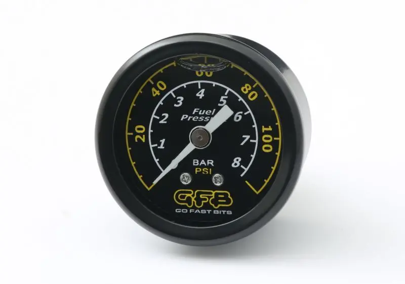 Go Fast Bits Fuel Pressure Gauge 40Mm 1-1/2In 1/8Mpt Thread 0-120Psi Suits 8050/8060 1