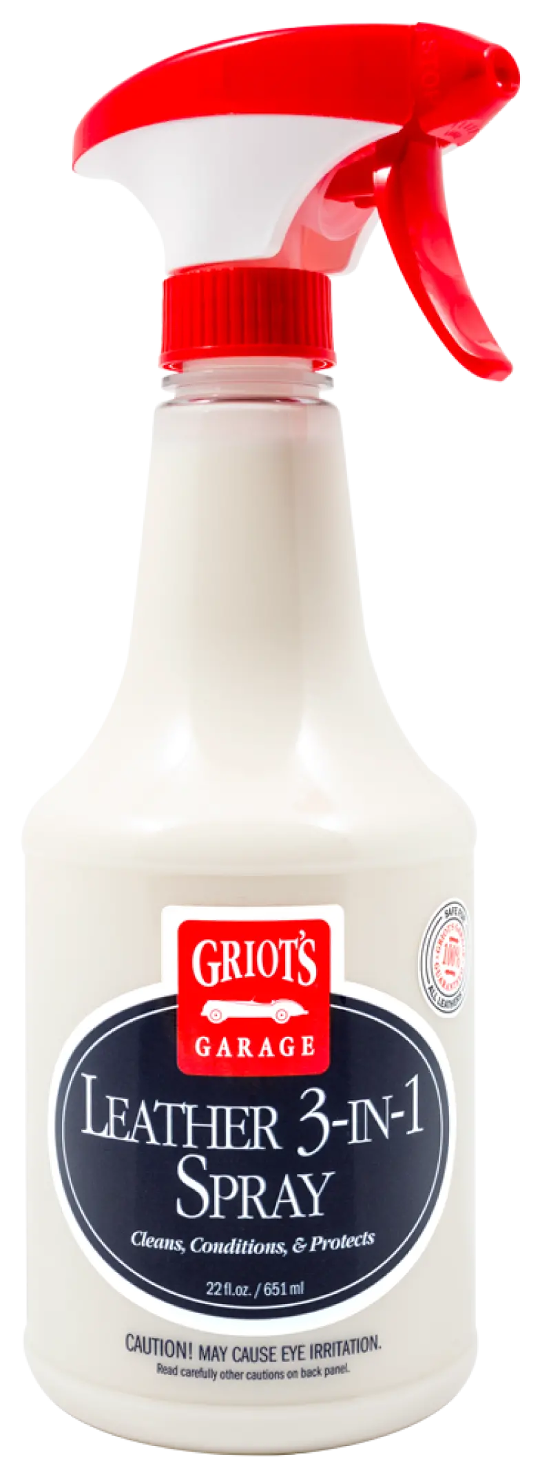 Griots Garage Leather 3-In-1 Spray 22Oz For Ultimate Care 1