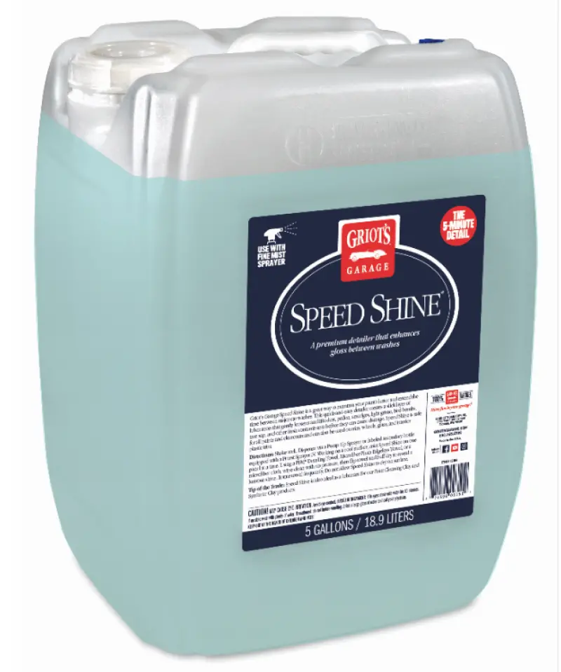 Griots Garage Speed Shine 5 Gallons - Vehicle Compatibility: Not Provided 1