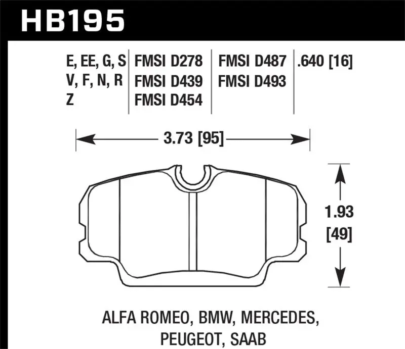 Hawk Performance Dtc-70 Front Race Brake Pads For 87-91 Bmw 325I 1