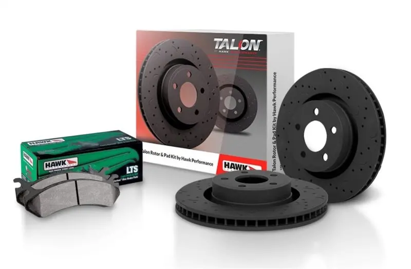Hawk Talon Rotors High Performance Brake Upgrade For 2007-2016 Cadillac Escalade, Esv, Ext, 2007-2015 Chevrolet Silverado, Gmc Sierra 2