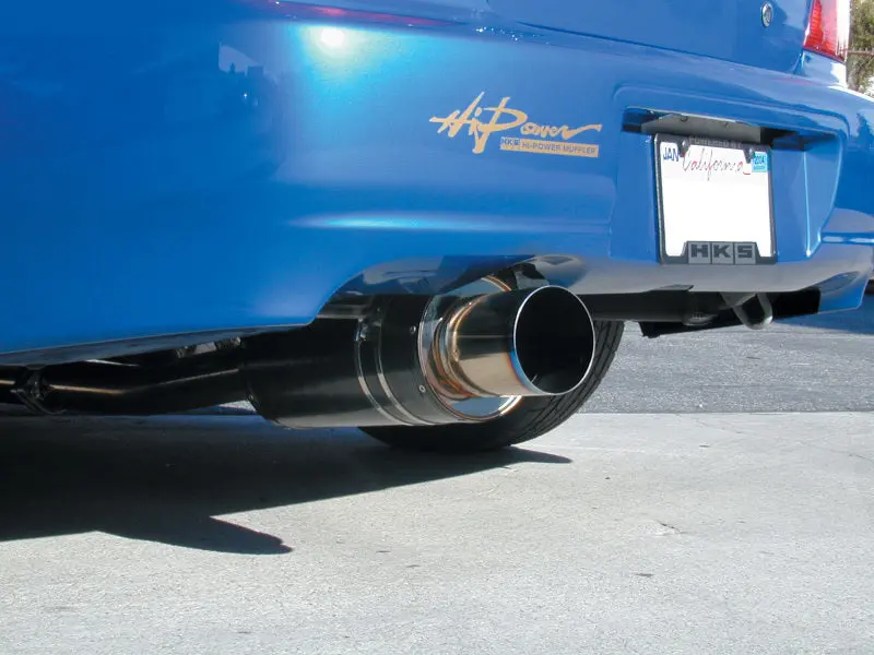 Hks Carbon Ti Exhaust For 02-07 Wrx And 04-07 Sti 1