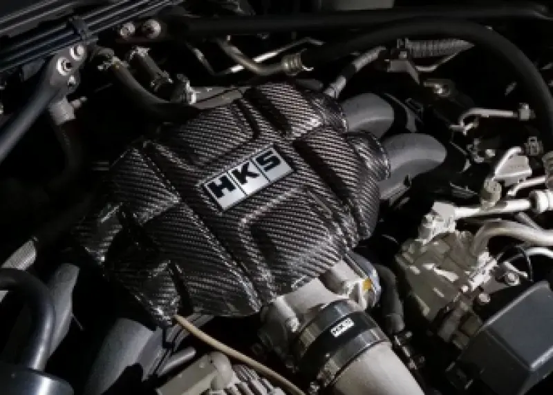 Hks Dry Carbon Engine Cover For 13-21 Toyota/Subaru 86/Brz (Exc. 2016+ Mt) 1