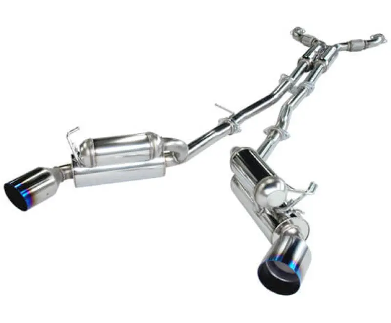 Hks Dual Hi-Power Ti Tip Catback Exhaust For 03-07 G35 2