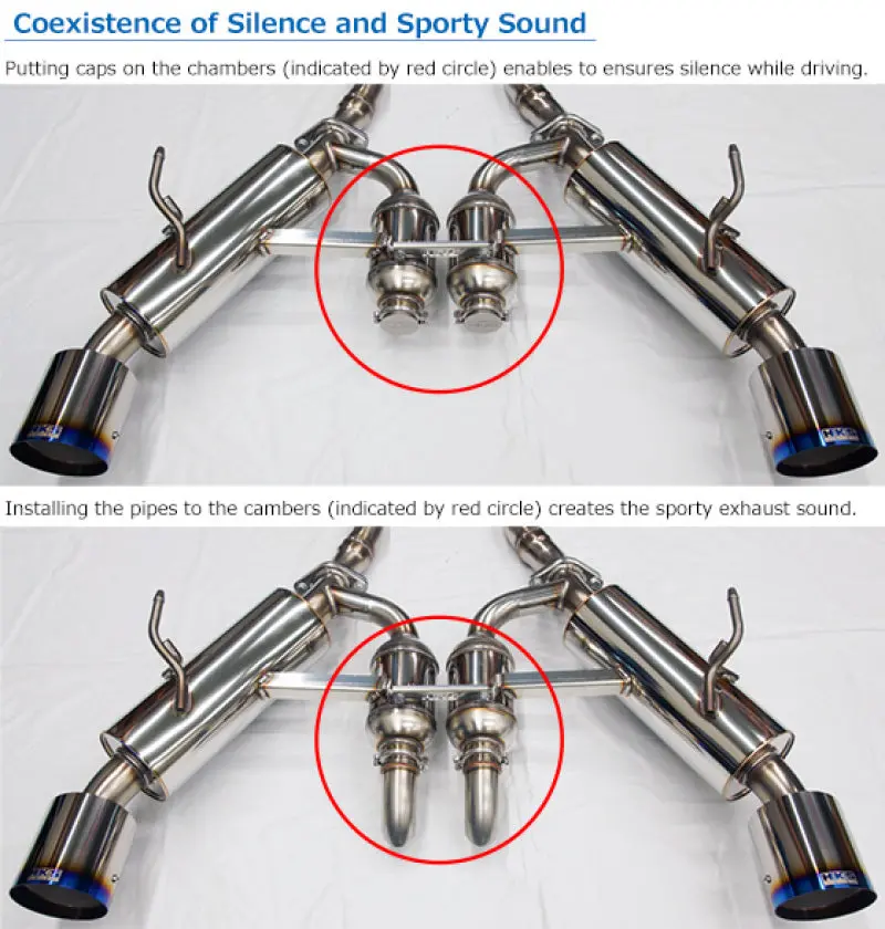 Hks Dual Hi-Power Titanium Tip Catback Exhaust For 2017 Infiniti Q60 Rwd 1
