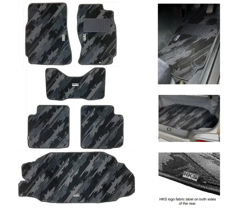Hks Floor Mats – Bcnr33 For Rhd Full Set Oct 1