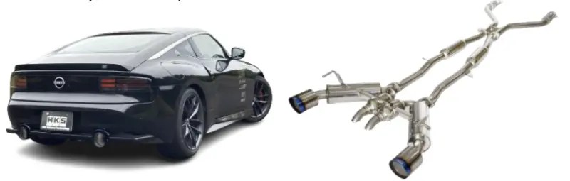 Hks Full Dual Muffler Rz34 Vr30ddtt Performance Upgrade 2