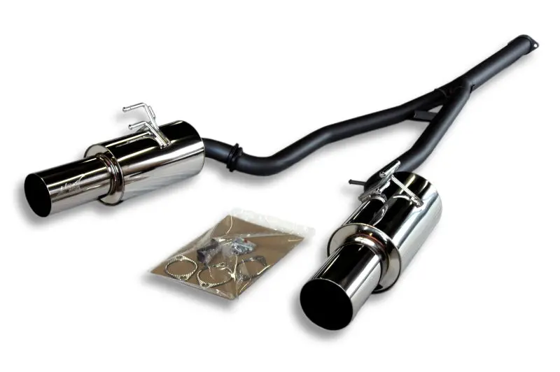 Hks Hi-Power Dual Tip Catback Exhaust For 2008-2009 Evo 10 2