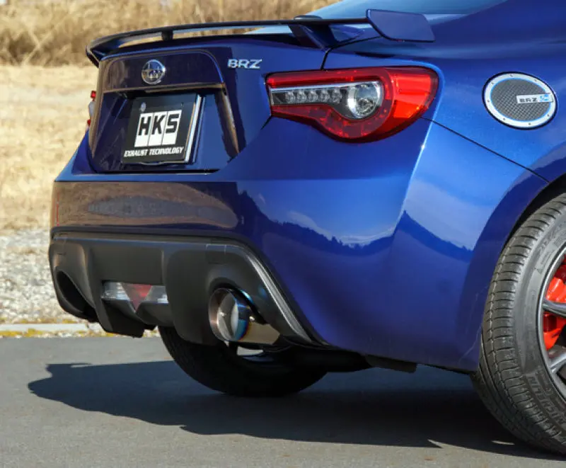 Hks Hi-Power Single Racing V2 Exhaust Sus304 For 12-21 Scion/Toyota Frs/86 1