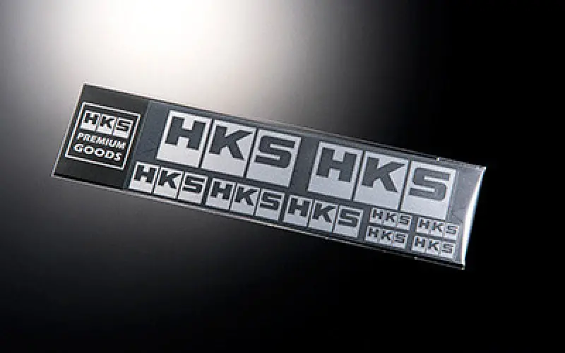 Hks Hks Metal Logo Sticker For Car Customization 1