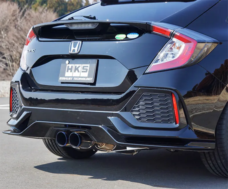 Hks Legamax Premium Exhaust System For Honda Civic Hatchback Fk7 2