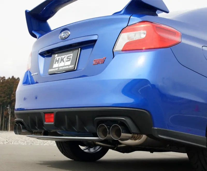 Hks Legamax Premium Exhaust System For Wrx Sti/Wrx 2015 Us 1