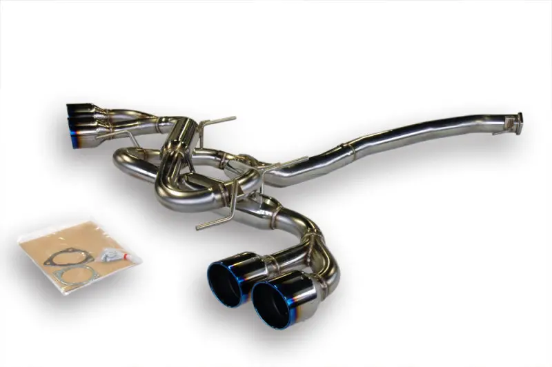 Hks Legamax Premium Exhaust With Flux Welded Design For 09+ Gtr 1