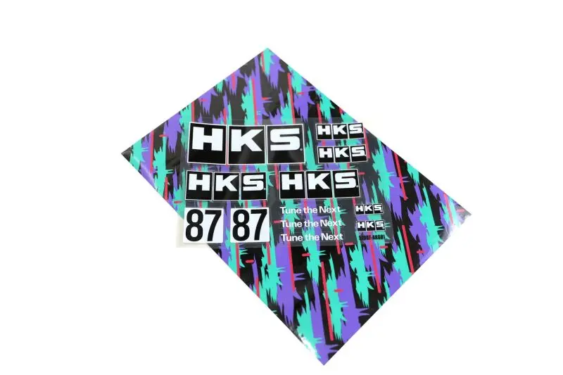Hks Multi Sticker Sheet Oilcolor A4 Hks Multi Sticker Sheet Oilcolor A4 1
