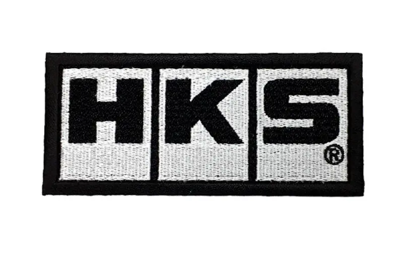 Hks Patch Hks W105 White High Quality Automotive Patch 1