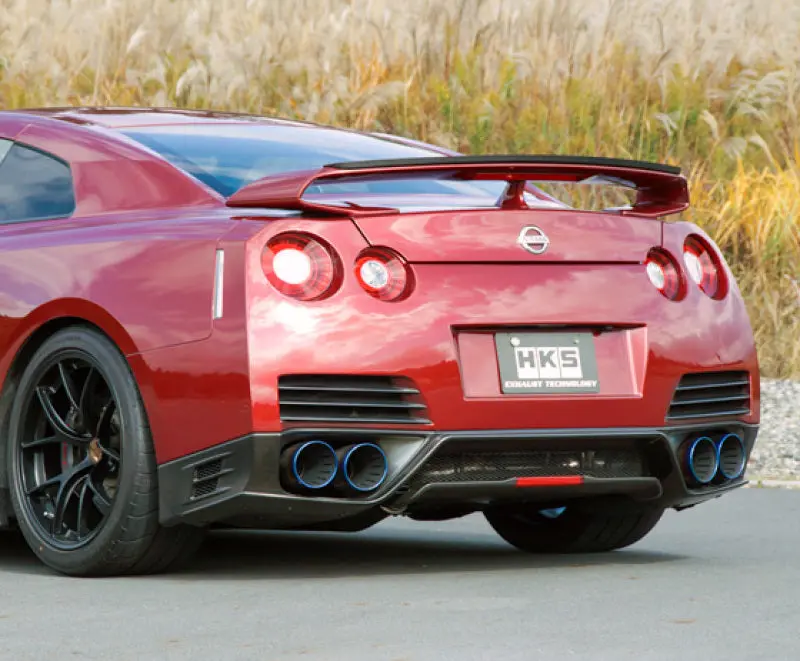 Hks Racing Muffler R35 Gt-R With Silencer 2