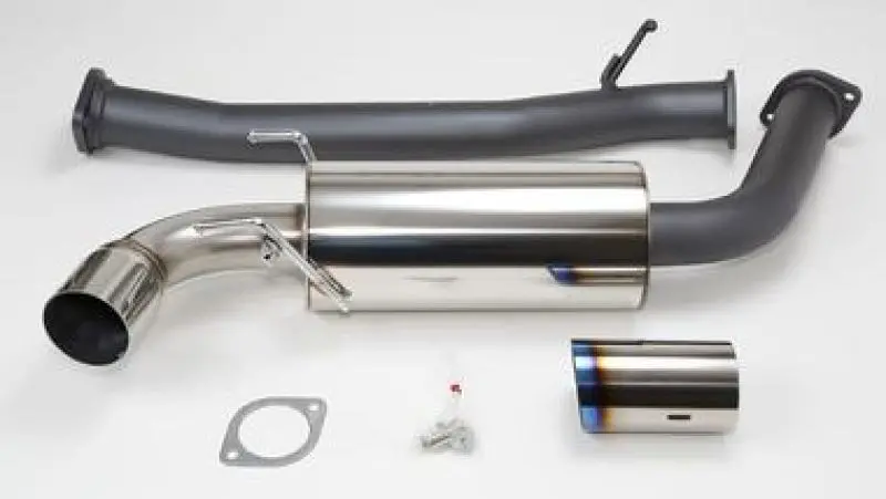 Hks Rx8 75Mm Single Ti-Tip Hi Power Cat-Back Exhaust Sus304 1