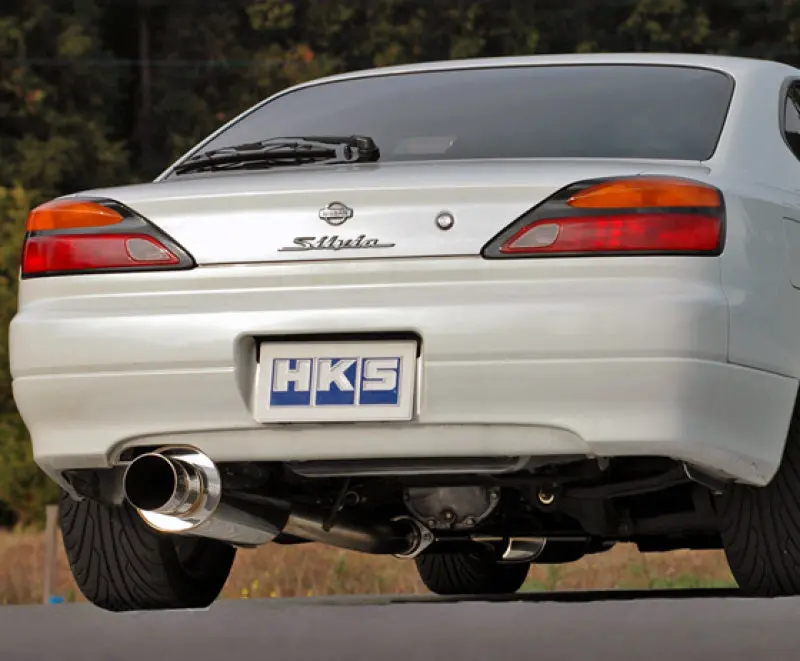 Hks Silent Hi-Power Exhaust For S15 Sr20det Street Performance Muffler Compatible Fitment 1