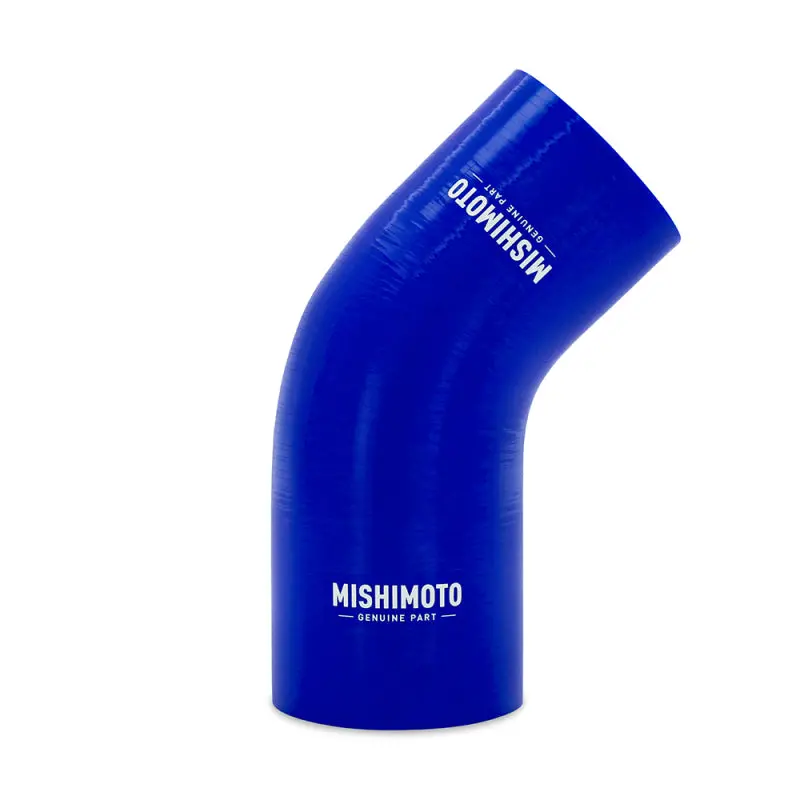 Hks Silicone Reducer Coupler 45 Degree 2.25In To 2.5In Blue 1