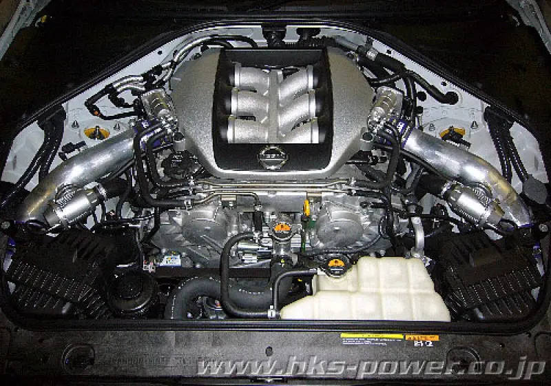 Hks Ssqv4 Bov Kit With 2 Ssqv And Polished Aluminum Pipes For 09-10 Gt-R R35 1