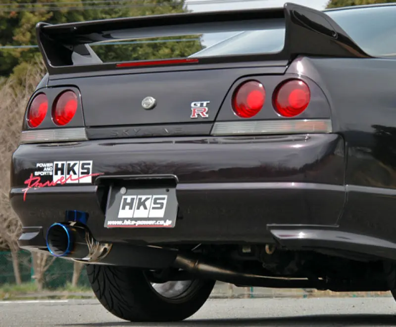 Hks Super Turbo Muffler For Bcnr33 With Rb26dett Engine 1