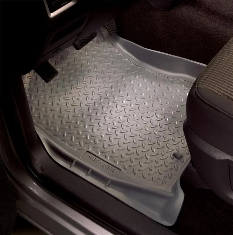 Husky Liners 2004 1/2–2008 F-150 Super Cab Classic Style 2Nd Row Black Floor Liners 1