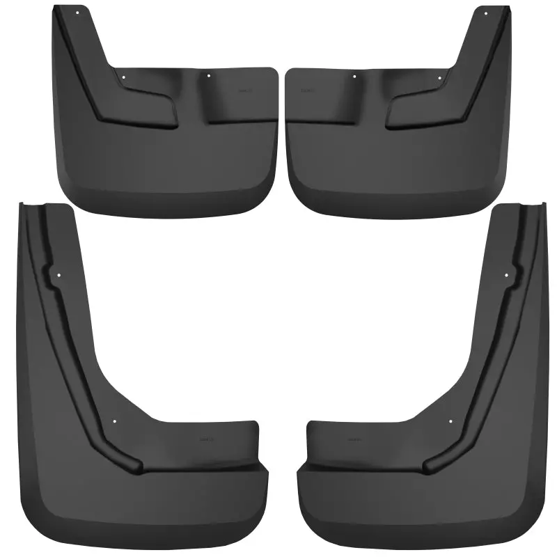 Husky Liners 2021–2023 Mud Guards Front/Rear For Suburban, Tahoe, Yukon Xl Without Power Running Boards – Blk 1