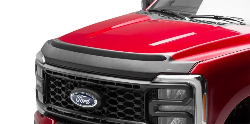 Husky Liners Aeroskin Ii Low Profile Bug Shield 17-22 Ford F-250/350/450/550 Super Duty Tex. Black 1