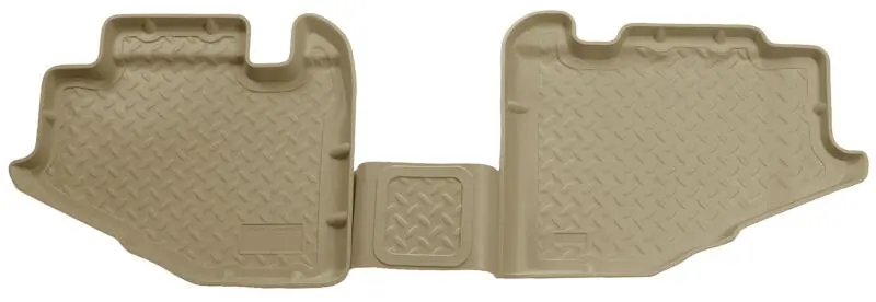 Husky Liners Classic Style 2Nd Row Tan Floor Liners For 97-05 Jeep Wrangler 1