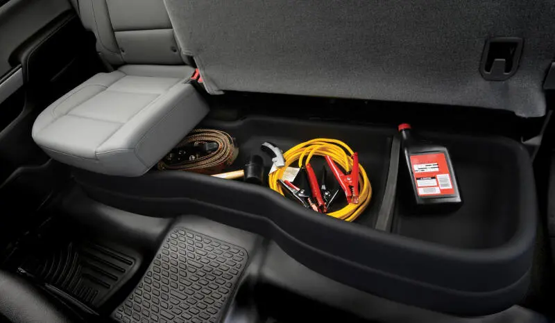 Husky Liners Gearbox Under Seat Storage Box For 19-23 Chevy Silverado 1500 Dc / 20-23 2500/3500Hd 2